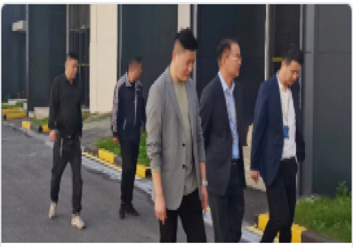 浙江火星人厨具有限公司客户来厂参观考察！